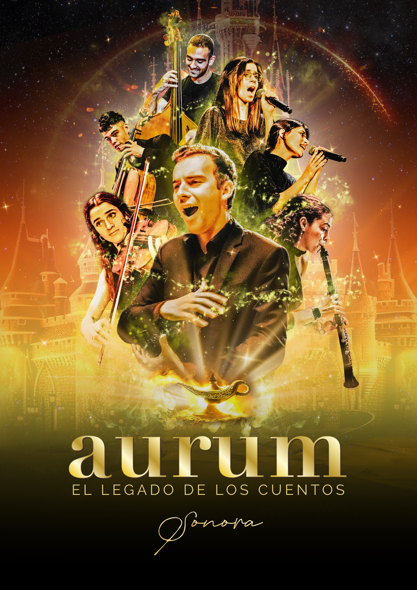Cartel Aurum El Legado de los Cuentos